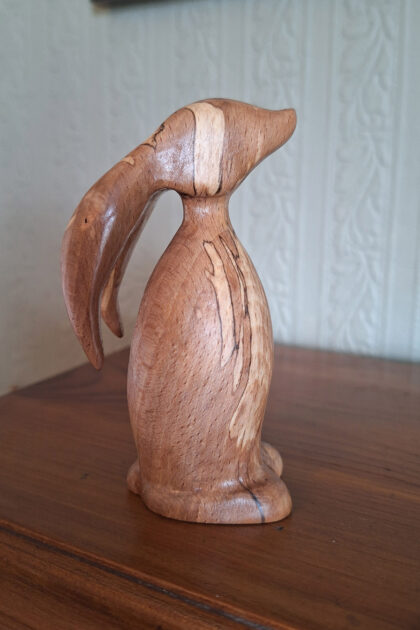 Ears Down Hare 10cm tall - WH1