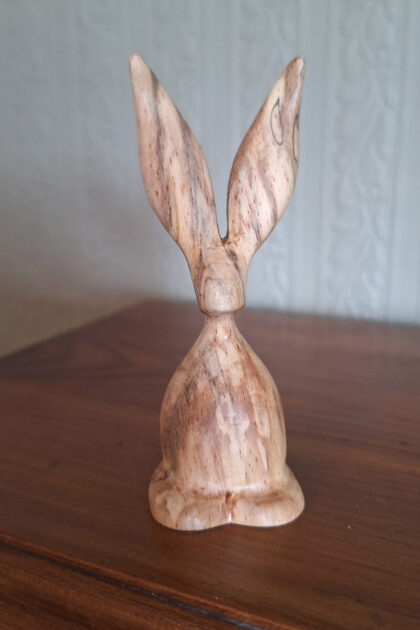Small Ears Up Hare 9cm tall - WH2